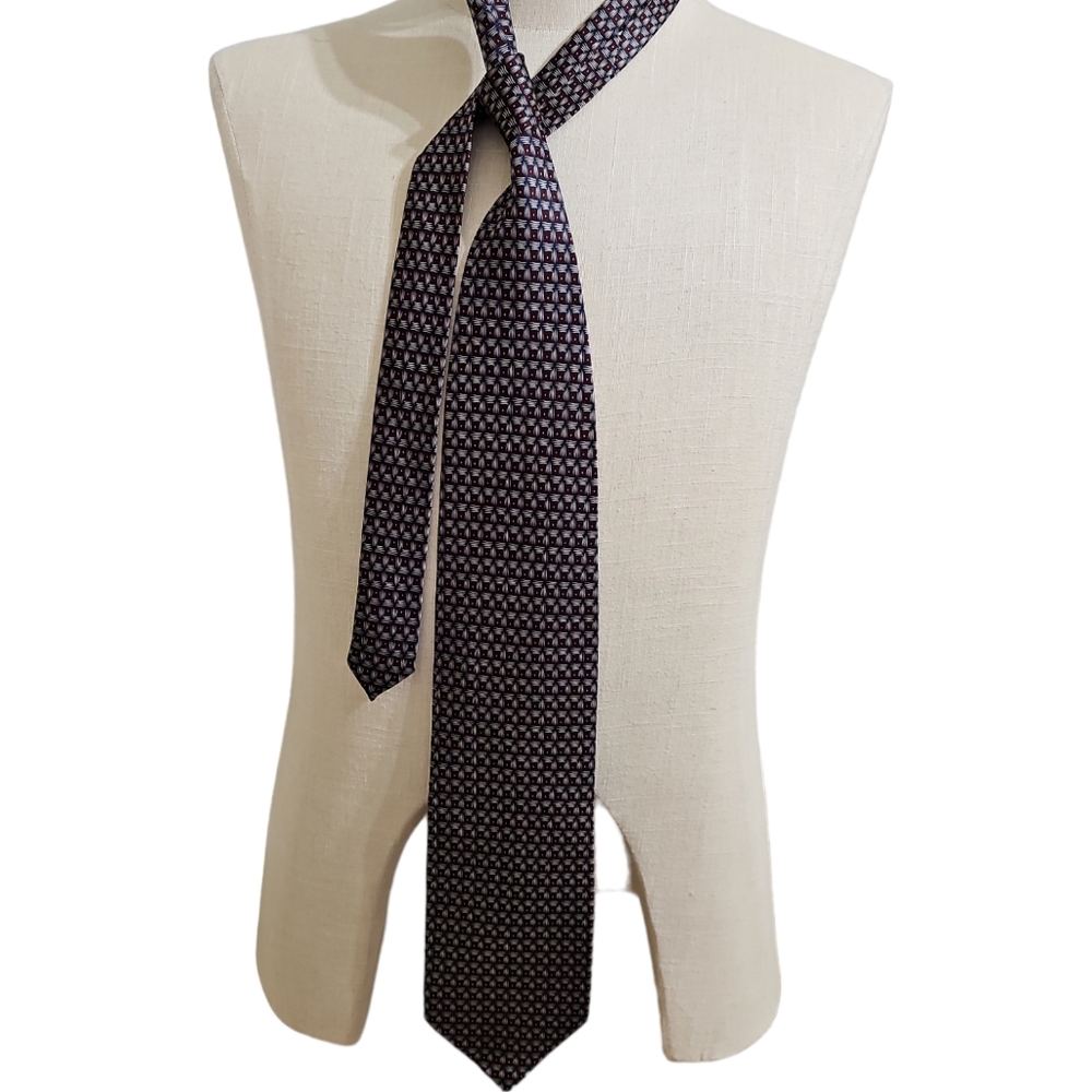 Bergamo New York Silk Tie - Picture 5 of 8